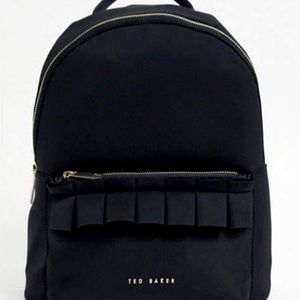 ted baker black backpack women's